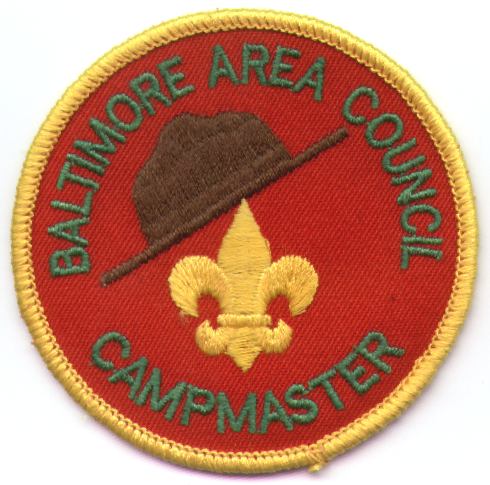 Baltimore Area Council Camp Master