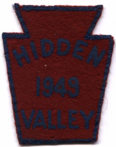 1949 Hidden Valley Scout Reservation