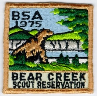 1975 Bear Creek Scout Reservation