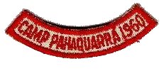 1960 Camp Pahaquarra - Rocker