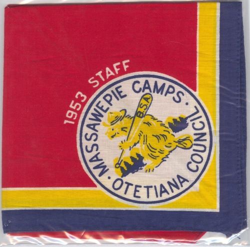 1953 Massawepie Camps - Staff