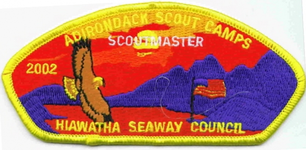 2002 Adirondack Scout Camps - Scoutmaster CSP
