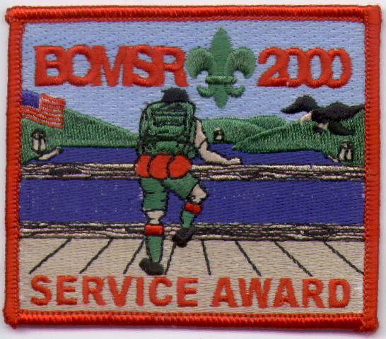 2000 Broad Creek Scout Reservation - Service Award