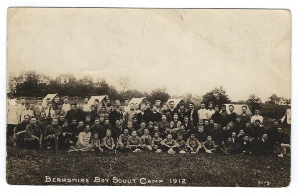 1912 Camp Berkshire - Post Card
