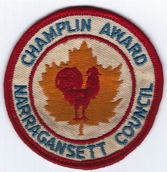 Champlin Scout Reservation - Award