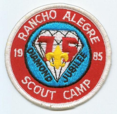1985 Rancho Alegre Scout Camp