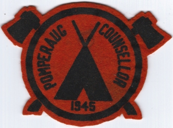1945 Camp Pomperaug - Counsellor