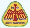 1991 Rhodes-France Scout Reservation