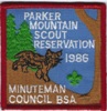 1986 Parker Mountain Scout Reservation