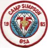 1985 Camp Simpson
