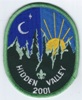2001 Hidden Valley Scout Camp