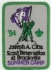 1994 Joseph A. Citta Scout Reservation