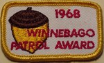 1968 Winnebago Scout Reservation - Patrol Award