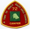 1972 Baltimore Area Council Camper