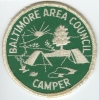 Baltimore Area Council Camper