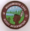 1972  Woodworth Lake Scout Reservation - LB