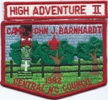 1982 Camp John J. Barnhardt - High Adventure II Rocker