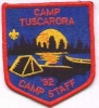 1992 Camp Tuscorora - Staff