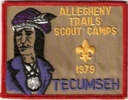 1979 Allegheny Trails Scout Camps