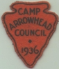 1936 Arrowhead Council Camps
