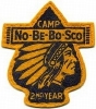 Camp No-Be-Bo-Sco - 2nd Year