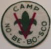 Camp No-Be-Bo-Sco felt "V"