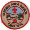1978 Harding Area Council Camps