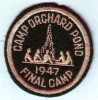 1947 Camp Orchard Pond - Final Camp
