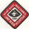 1981 Camp Black Mountain