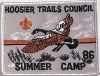 1986 Hoosier Trails Council Camps