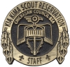 2004 Kia Kima Scout Reservation Belt Buckle - Staff