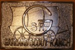 1975 Garland Scout Ranch - Pewter Buckle