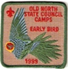 1999 Old North State Council Camps - Early Bird
