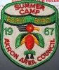 1967 Akron Area Council Camps - Early Bird