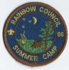 1986 Rainbow Council Summer Camp