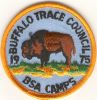 1975 Buffalo Trace Council Camps