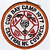 1977 Central North Carolina Council Camps - Cub