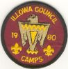 1980 Illowa Council Camps