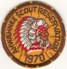 1970 Ahwahnee Scout Reservation