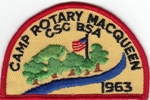 1963 Camp Rotary MacQueen