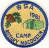 1961 Camp Rotary-MacQueen