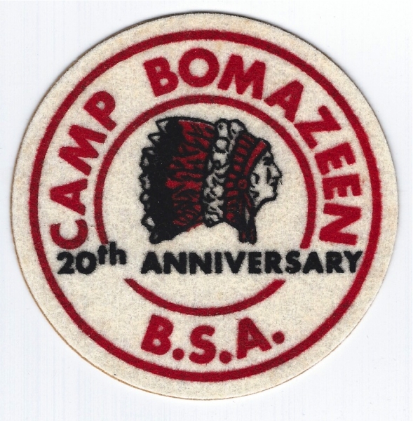 1965 Camp Bomazeen - 20th Anniversary