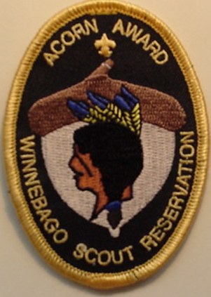 Winnebago Scout Reservation - Oval Acorn Award