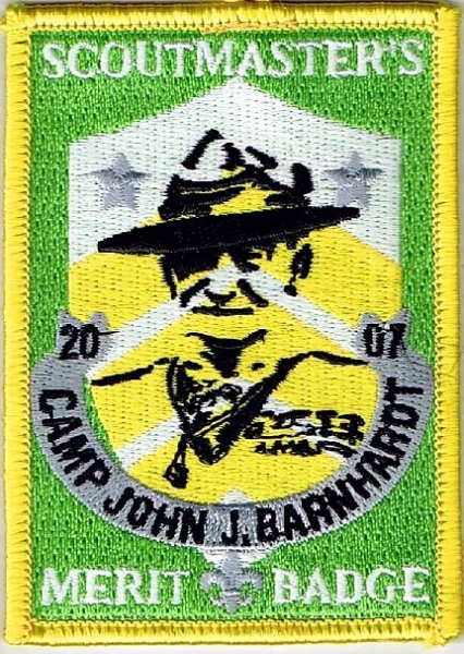 2007 Camp John J. Barnhardt - Scoutmaster Merit Badge