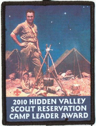 2010 Hidden Valley Scout Reservation - Award