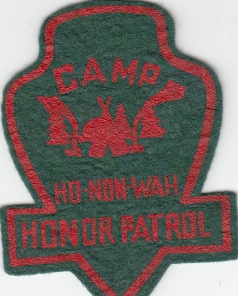 Camp Ho-Non-Wah - Honor Patrol