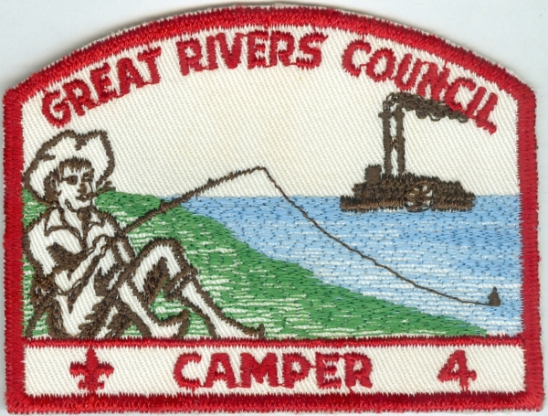 hat patch, Camper, 4 year