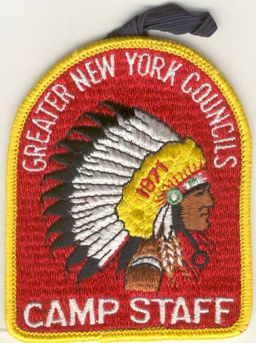 1971 Greater New York Council Camps  Staff