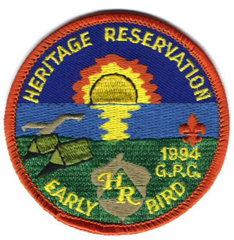 1994 Heritage Reservation - Early Bird