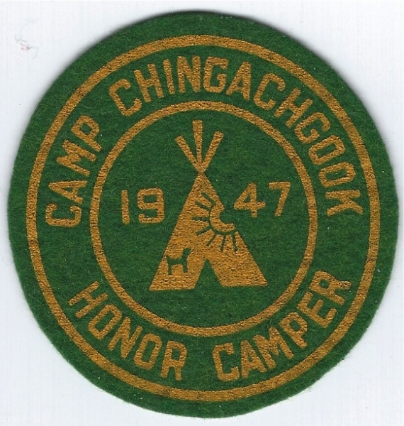 1947 Camp Chingachgook - Honor Camper